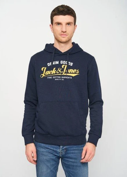 Худі,темно-синій, JACK&JONES (255170734)