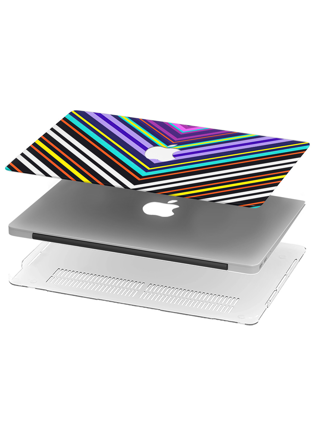 Чохол пластиковий для Apple MacBook Air 13 A1932 / A2179 / A2337 Абстракція (Abstraction) (9656-2789) MobiPrint (219124144)