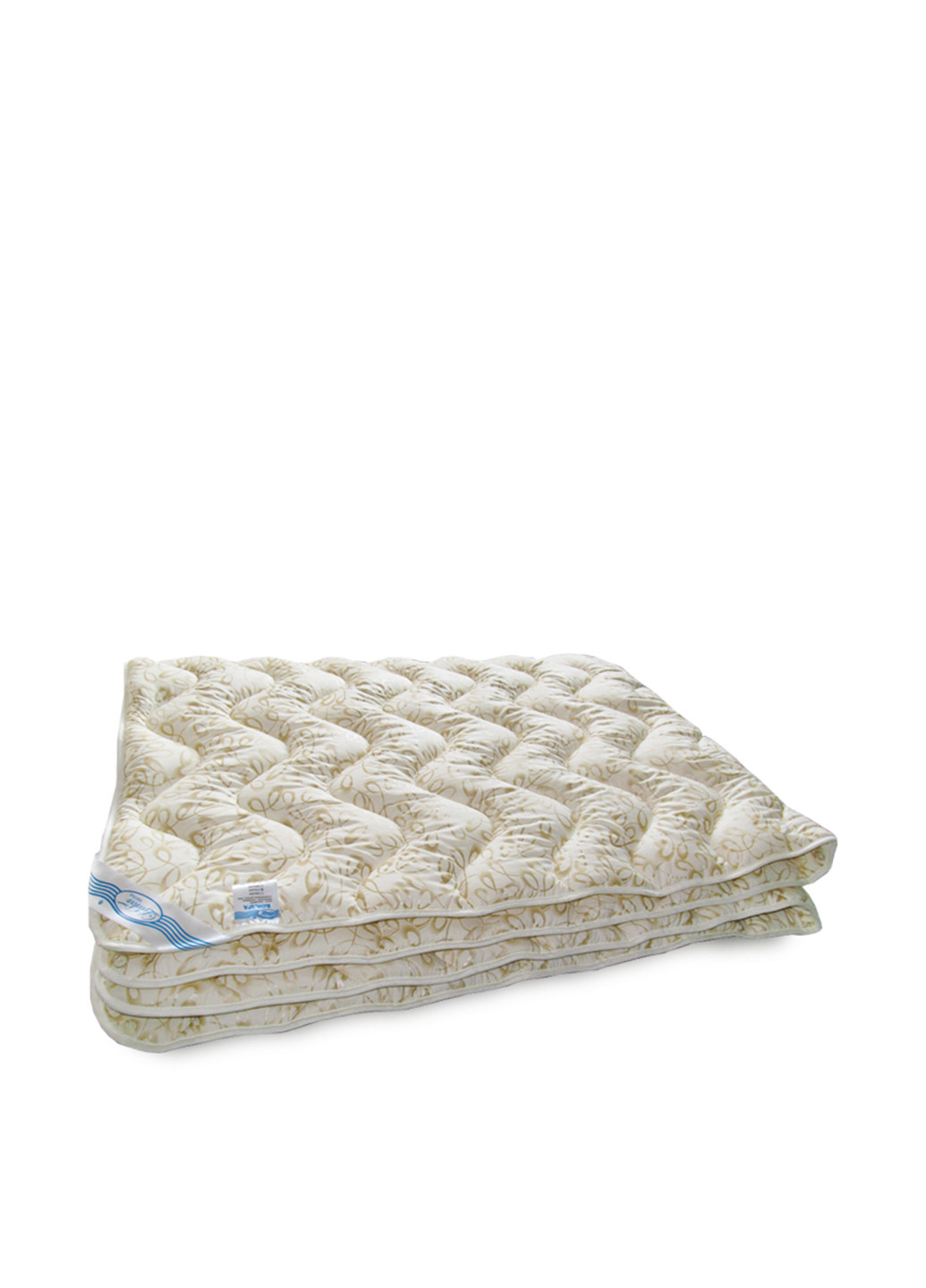 Одеяло, 172х205 см Leleka-Textile однотонное кремовое