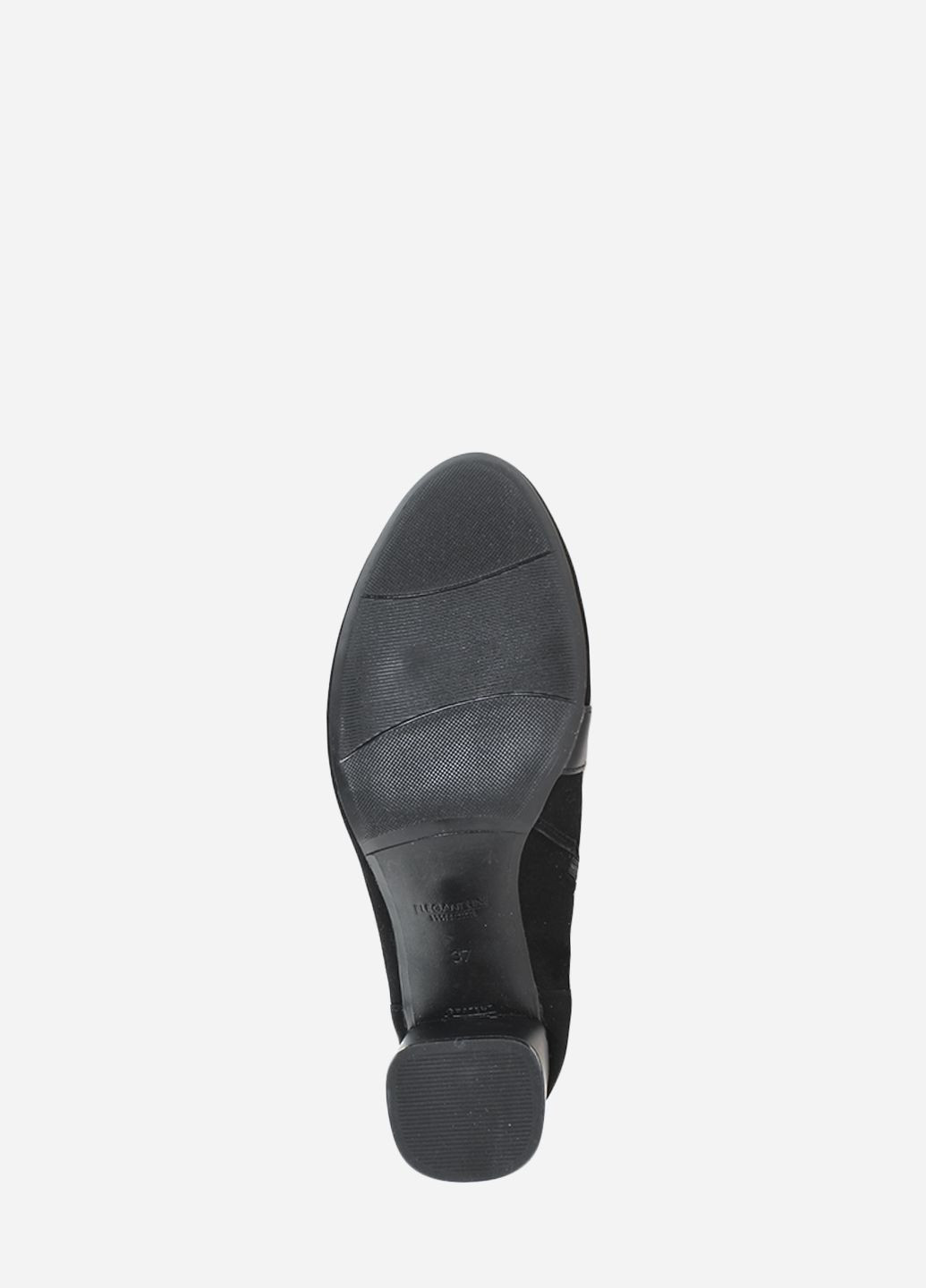 Осенние ботинки rk709-11 черный Kseniya из натуральной замши