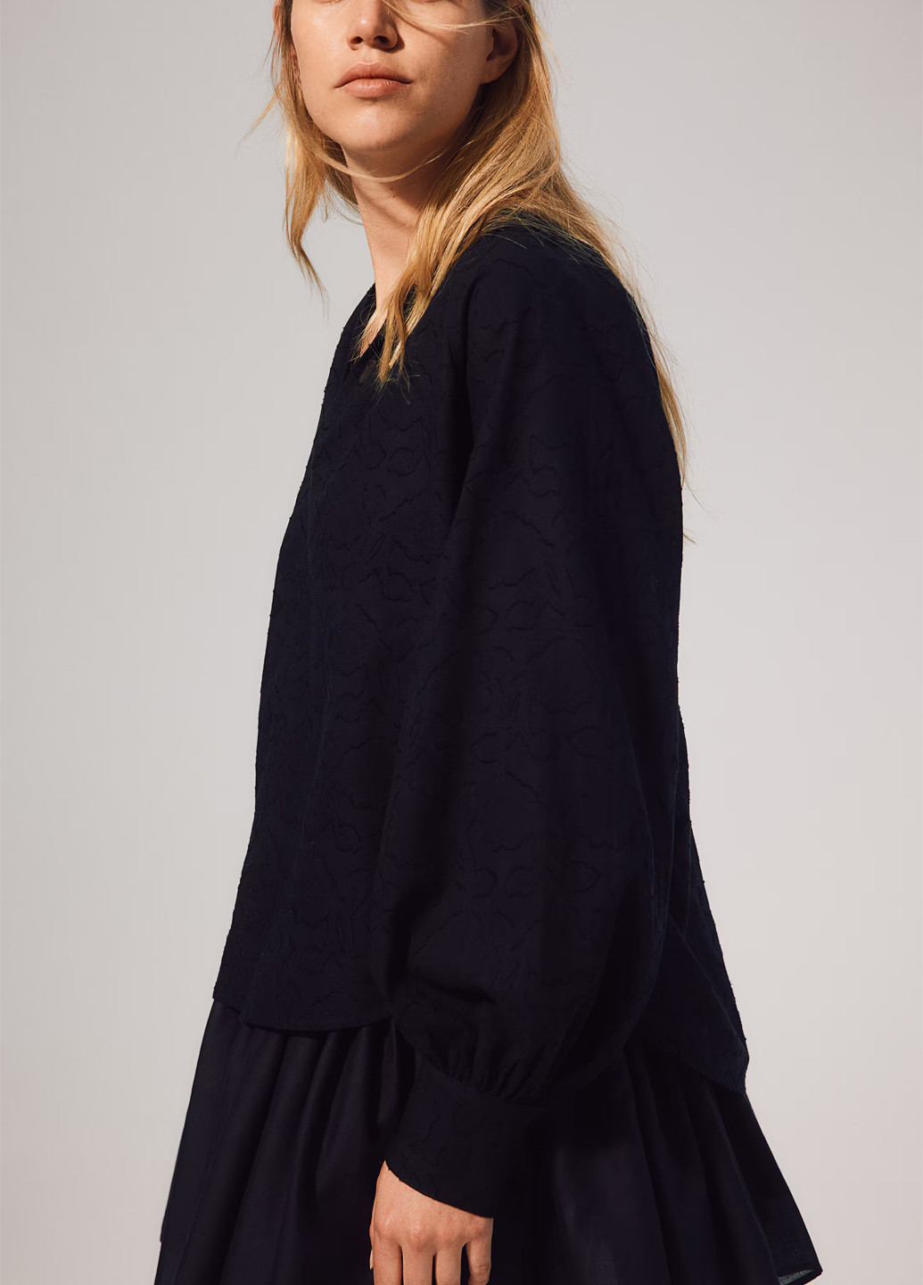 Чорна блуза H&M