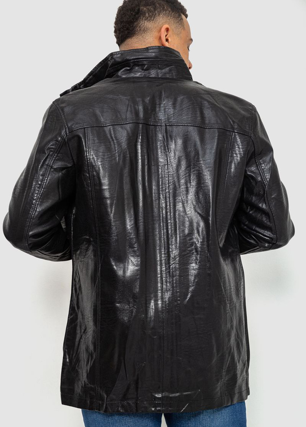 Чорна демісезонна куртка Ager