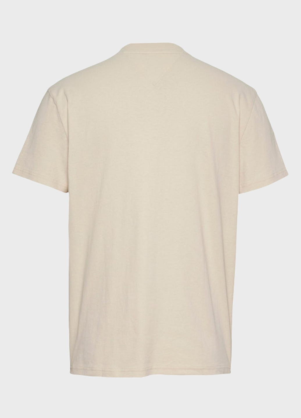 Бежевая футболка Tommy Jeans