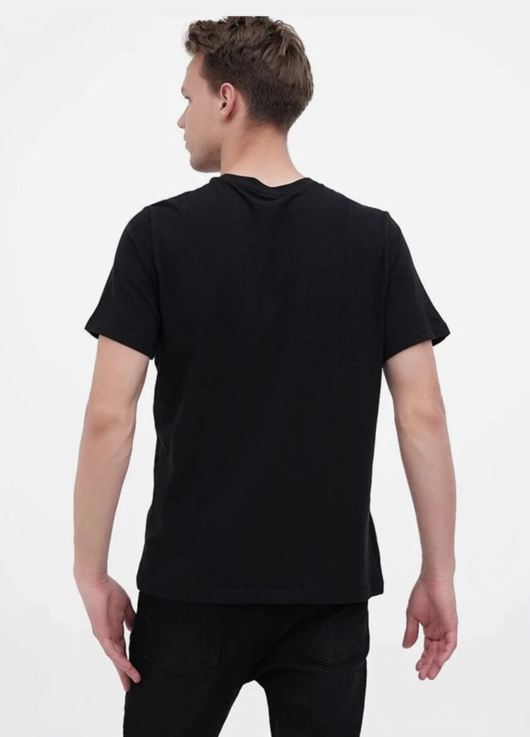 Чорна футболка H&M