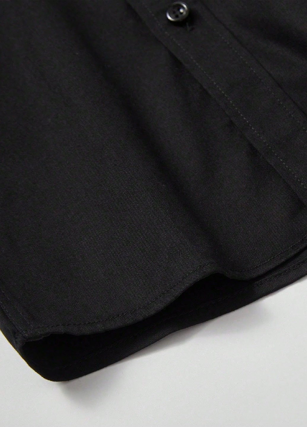 Чорний демісезонний комплект (сорочка, метелик) SHEIN