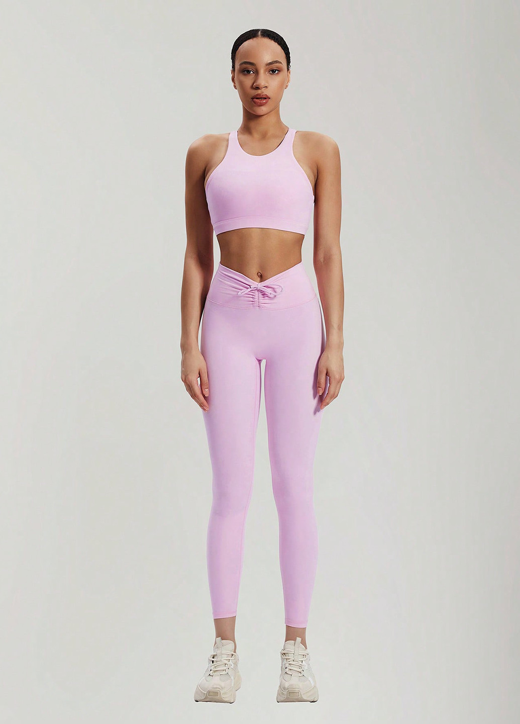 Світло-рожевий топ бюстгальтер SHEIN без кісточок поліамід