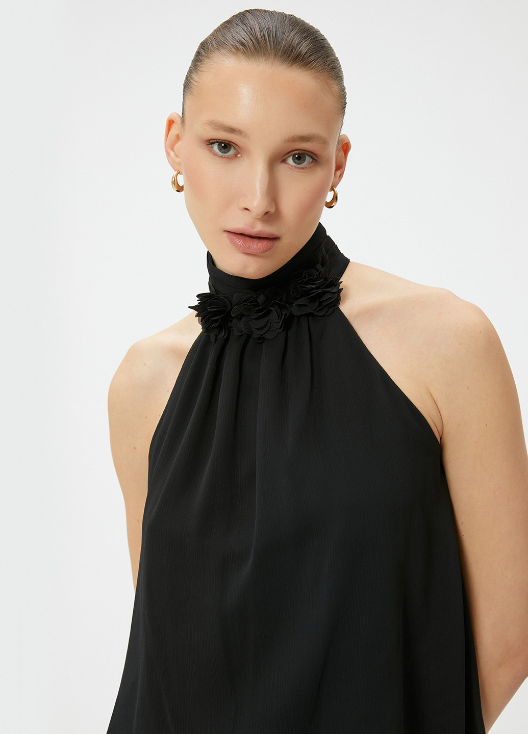 Чорна блуза KOTON