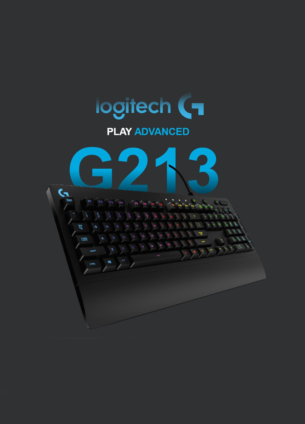 Игровая клавиатура Logitech g213 prodigy - intnl - русская раскладка (135165365)
