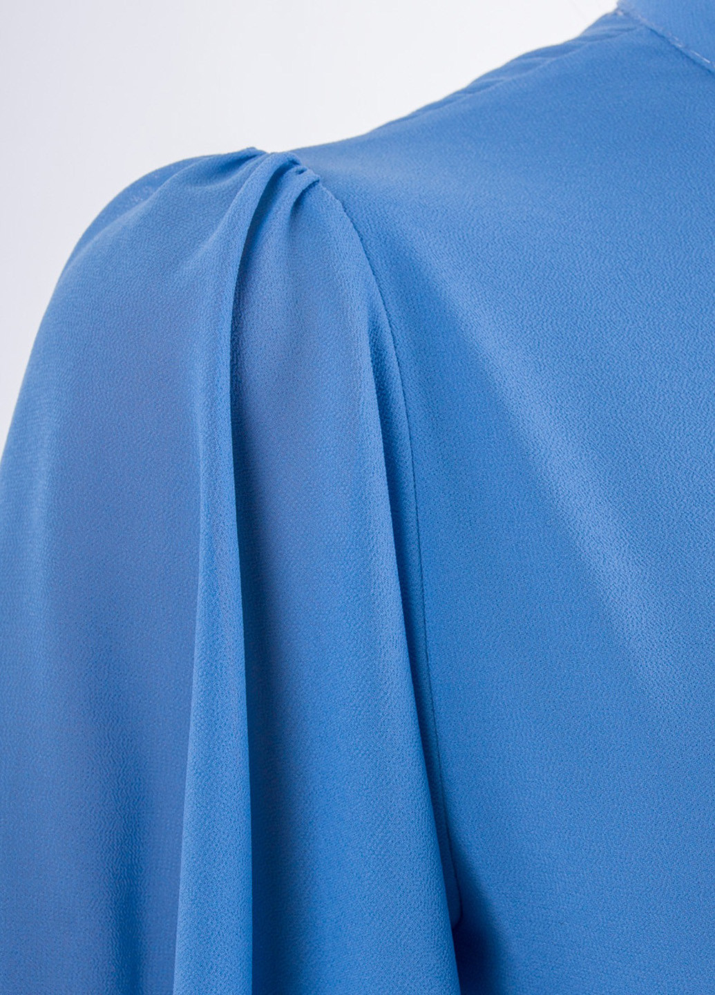 Синя кежуал сукня кльош Sarah Chole однотонна