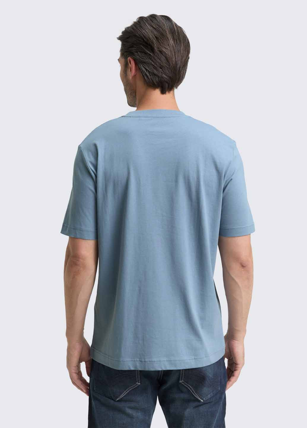 Сіро-голубий футболка Tom Tailor