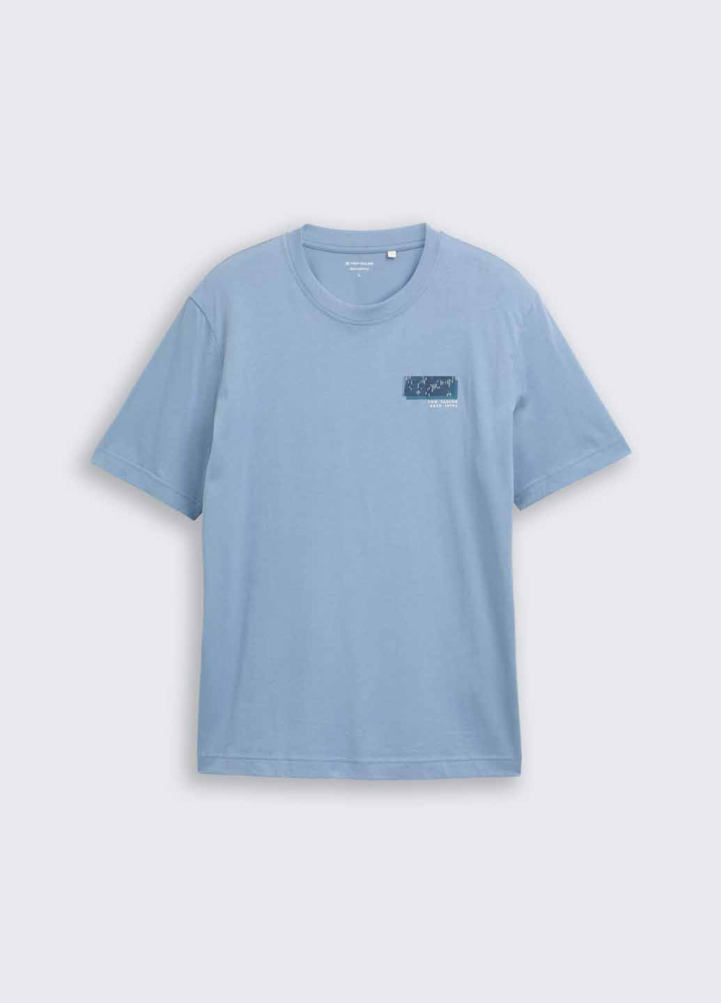 Сіро-голубий футболка Tom Tailor