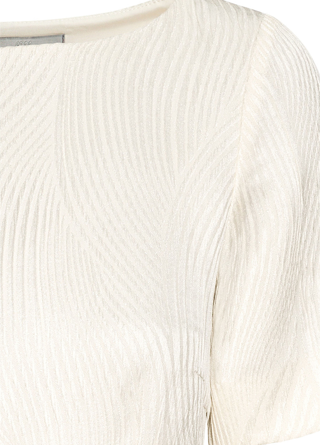 Білий кежуал платье H&M з абстрактним візерунком