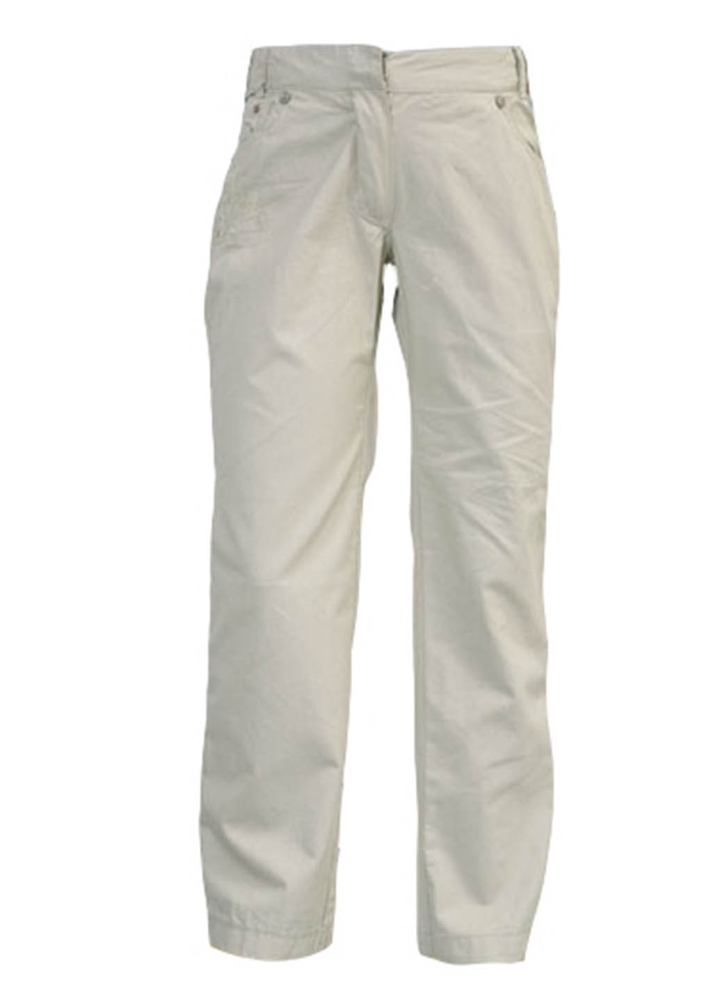 Бежевые кэжуал летние со средней талией брюки Mariquita