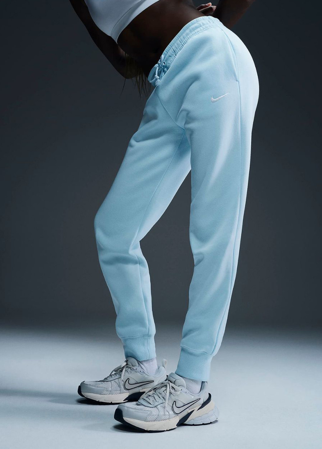 Штани FZ7626-474 Nike W NSW PHNX FLC MR PANT STD (307186498)