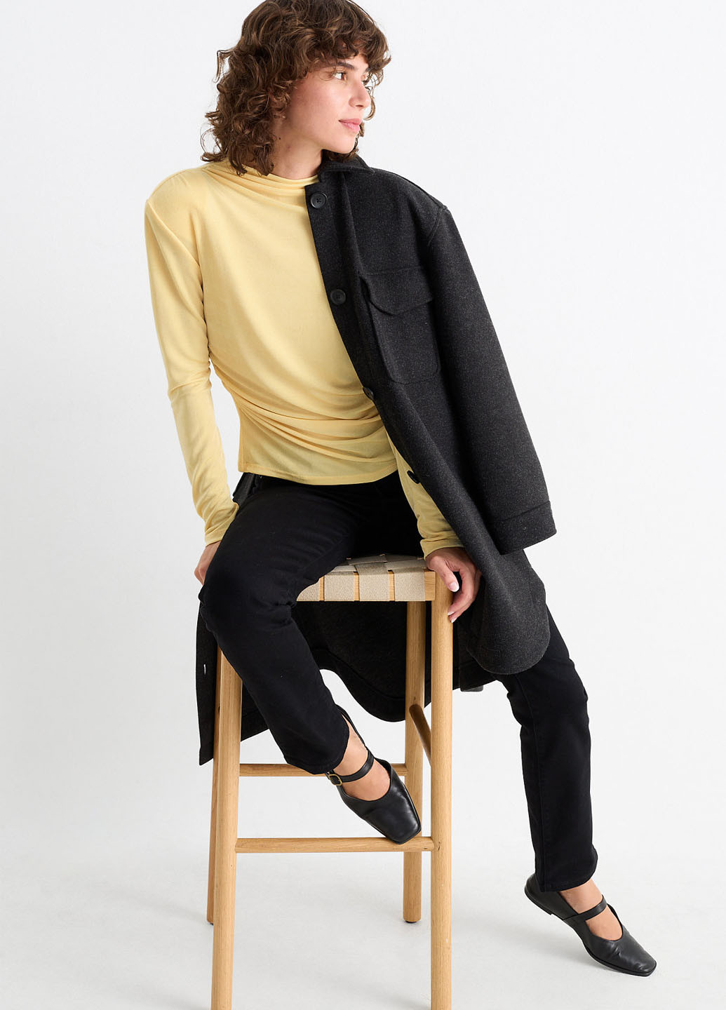 Жовтий демісезонний джемпер джемпер C&A