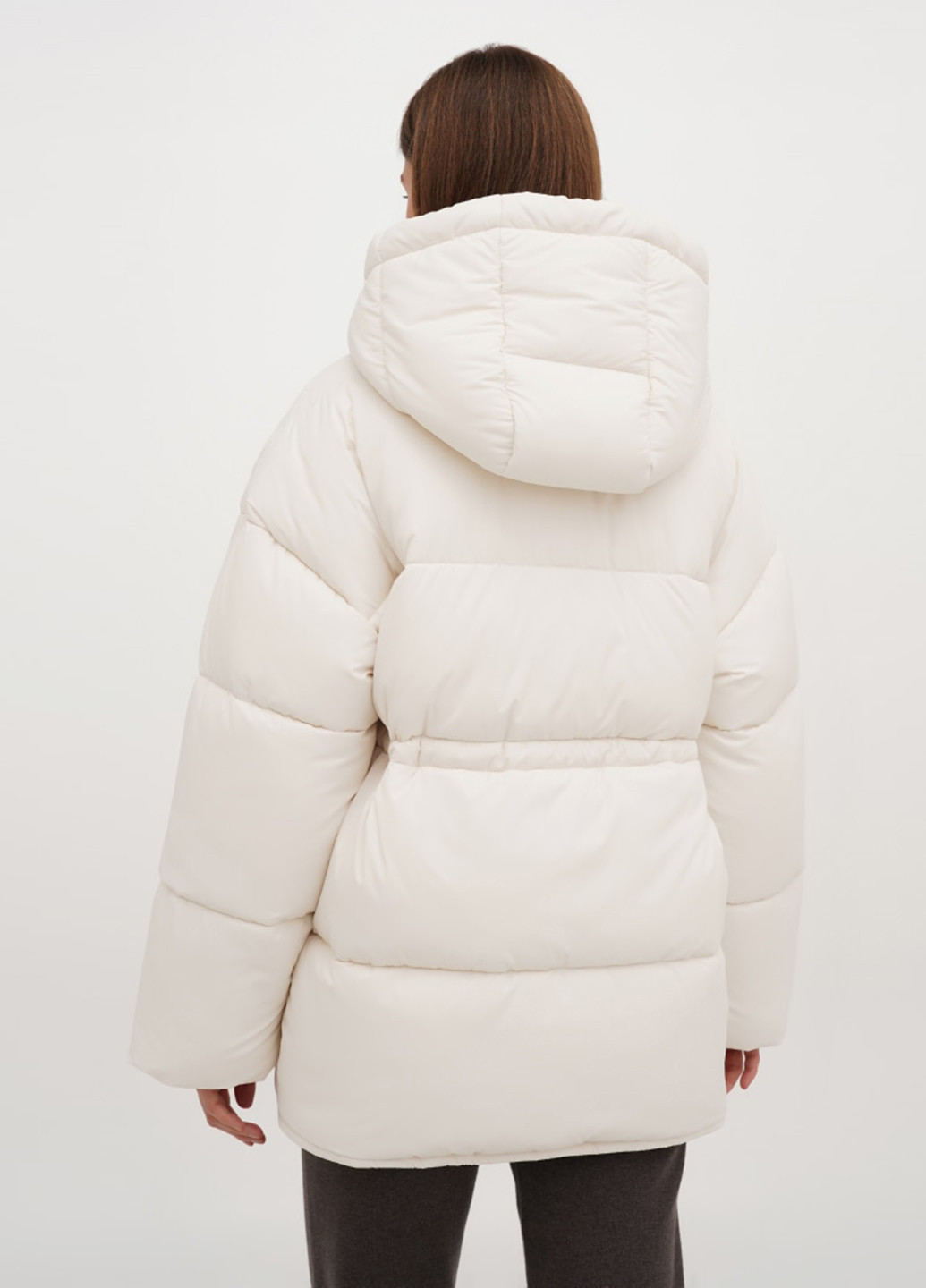 Молочний зимній Пуховик ESSME
