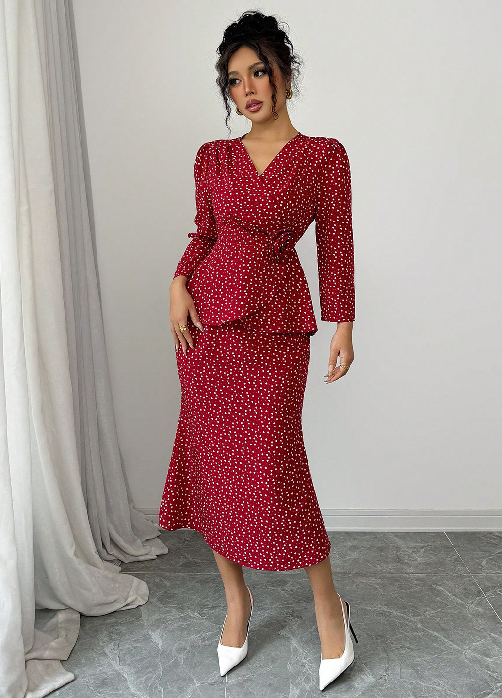 Костюм (блуза, юбка) SHEIN (367802944)