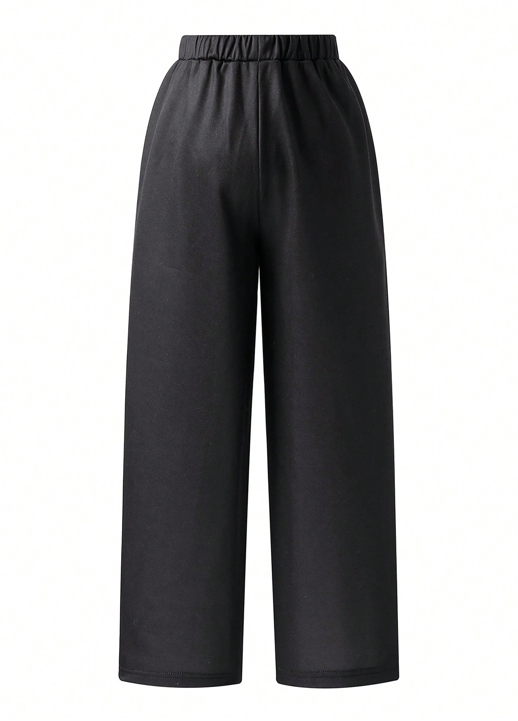 Черные спортивные, кэжуал демисезонные брюки SHEIN