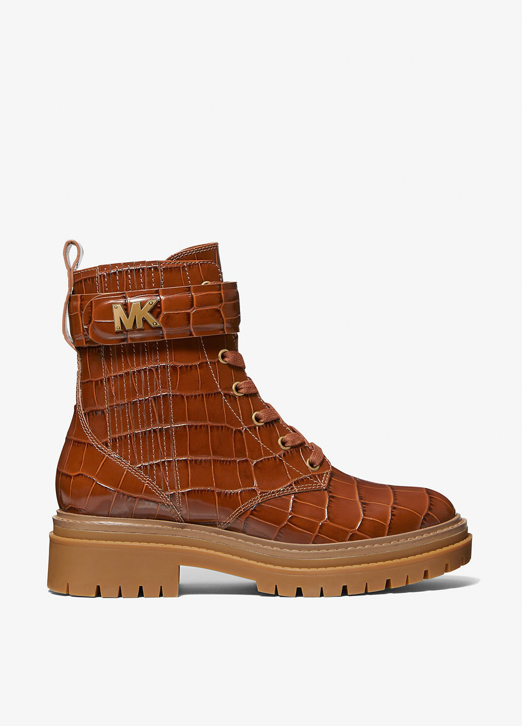 Осенние ботинки Michael Kors с логотипом, со шнуровкой