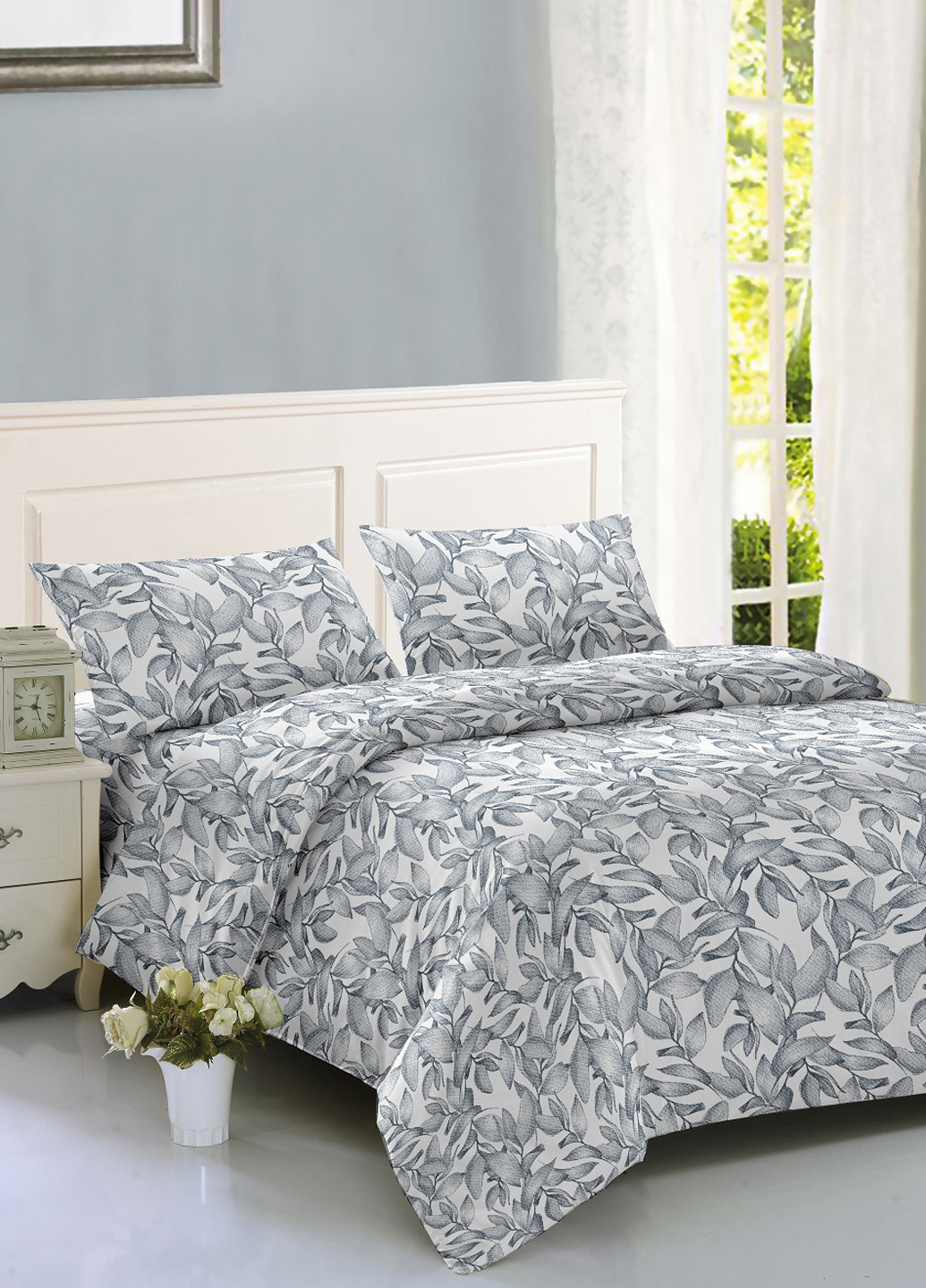 КПБ Полуторный 150*200 Shades Silver Soho (317244569)