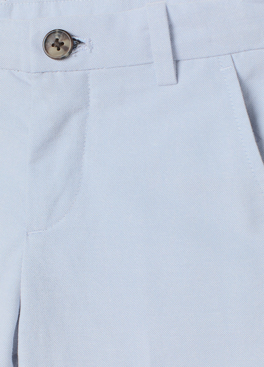 Голубые кэжуал демисезонные брюки классические H&M