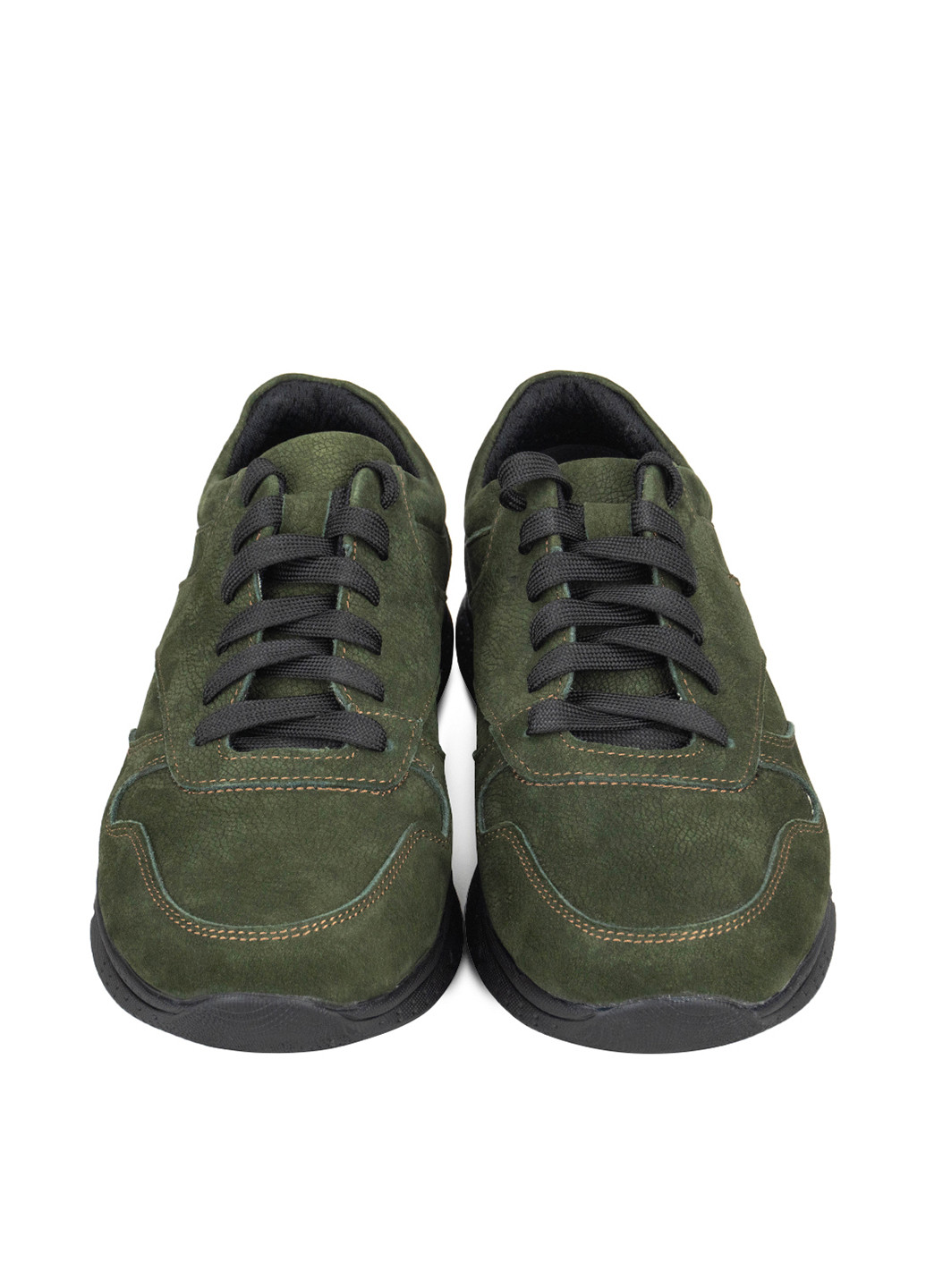 Темно-зеленые демисезонные кроссовки Cliford