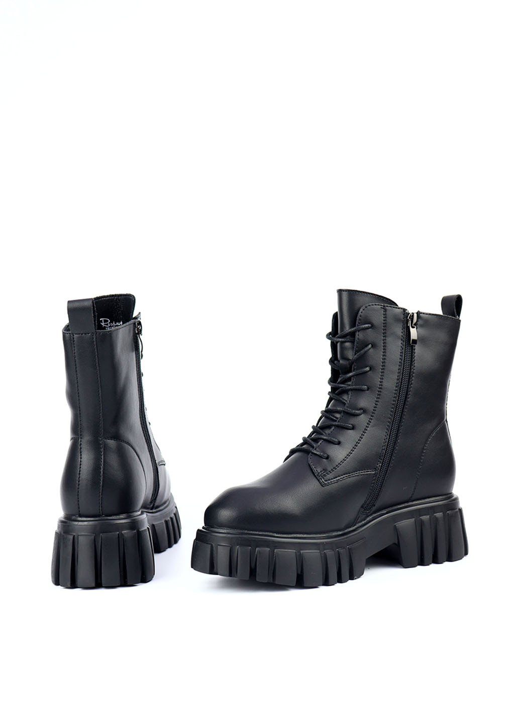 Зимние ботинки Respect на тракторной подошве, со шнуровкой