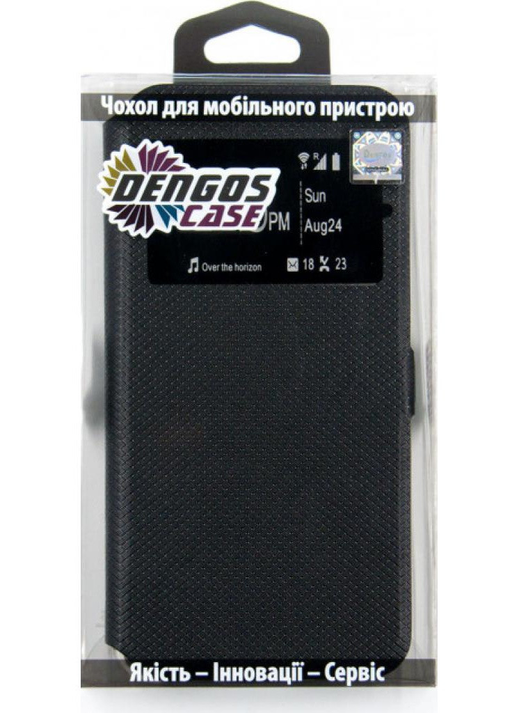 Чехол для мобильного телефона (смартфона) Flipp-Book Call ID Xiaomi Redmi Note 8, black (DG-SL-BK-250) (DG-SL-BK-250) DENGOS (201492738)