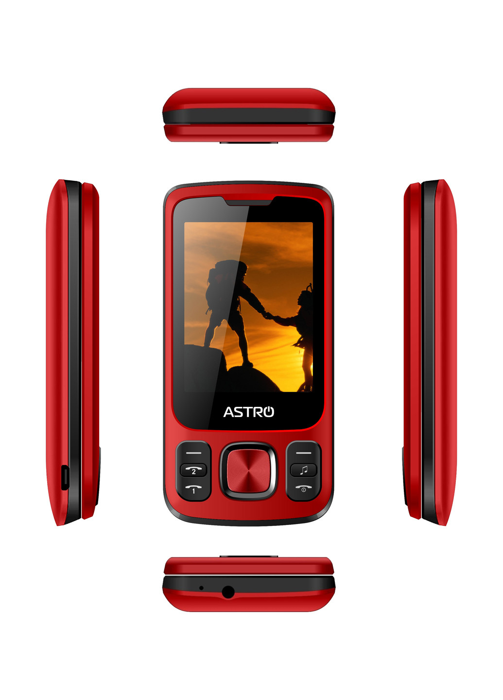 Мобільний телефон A225 Red Astro astro a225 red (131851172)