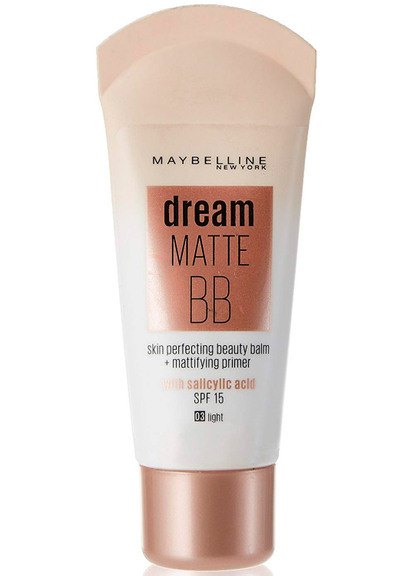 BB-крем для проблемної шкіри Dream Matte BB Cream SPF15 Maybelline (250063844)