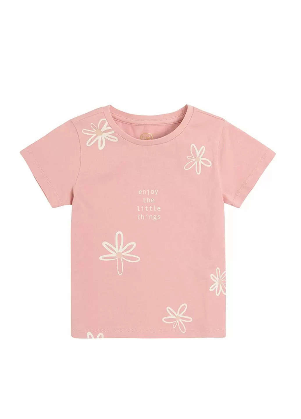 Светло-розовая летняя футболка Cool Club