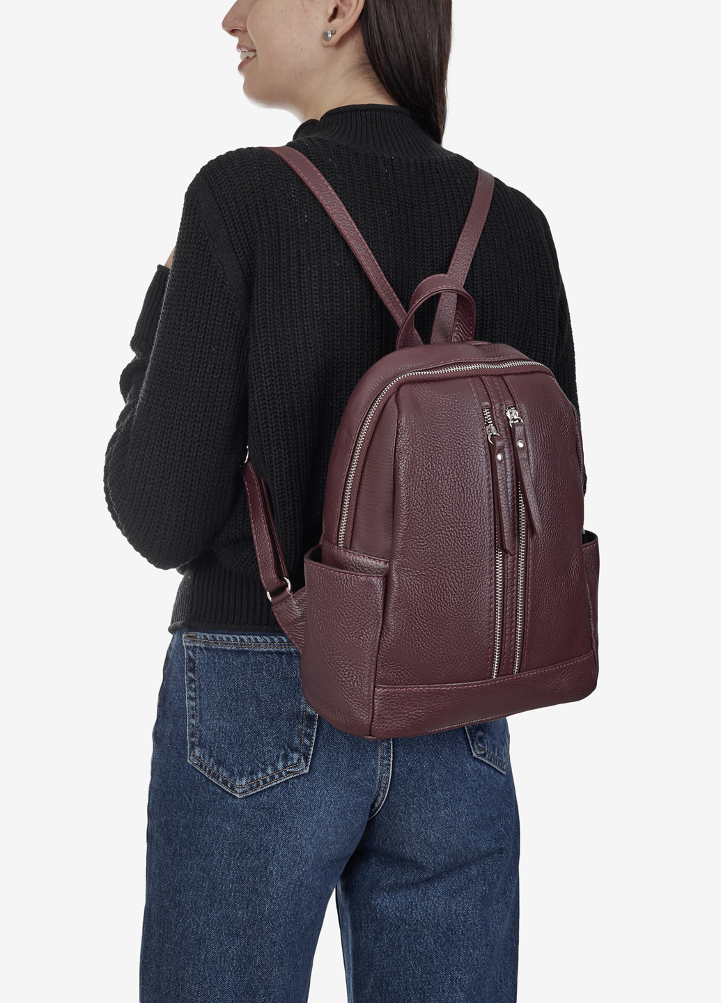 Рюкзак женский кожаный Backpack Regina Notte (255709007)