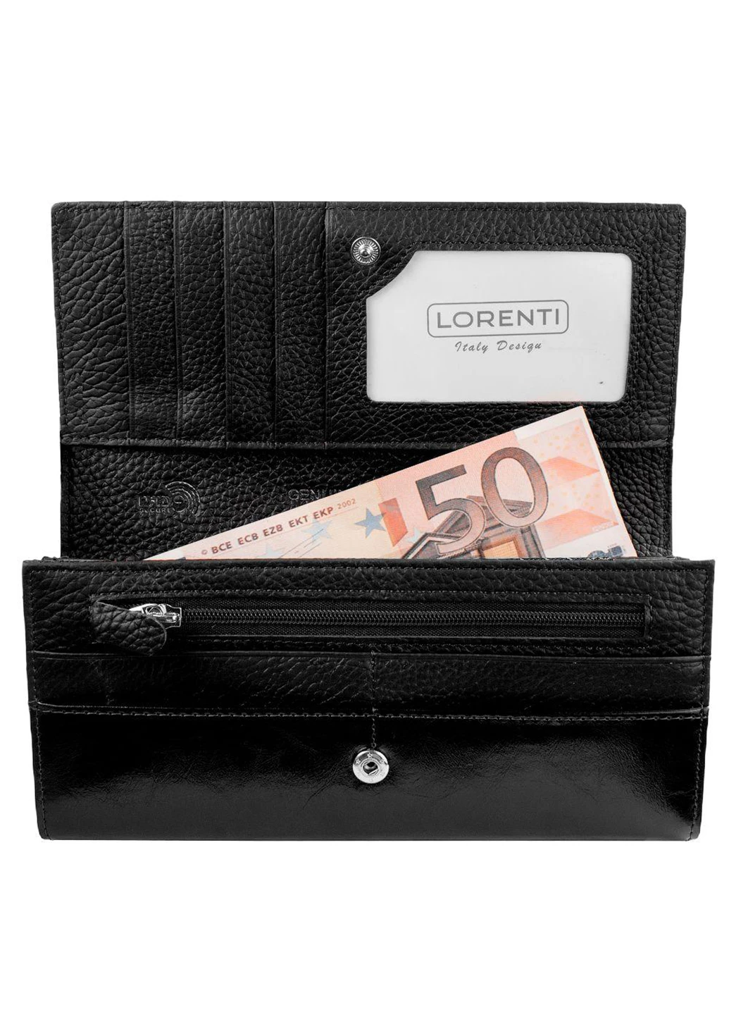 Жіночий шкіряний гаманець 18х9х3,5 см Lorenti (252131780)