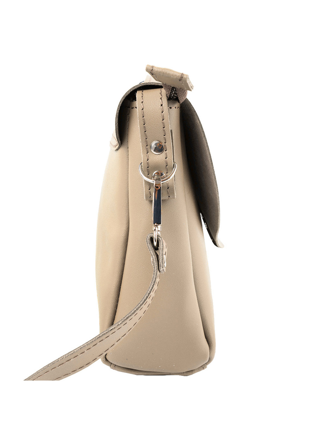 Женская кожаная сумка-почтальонка 28х22х7 см Eterno (252128531)