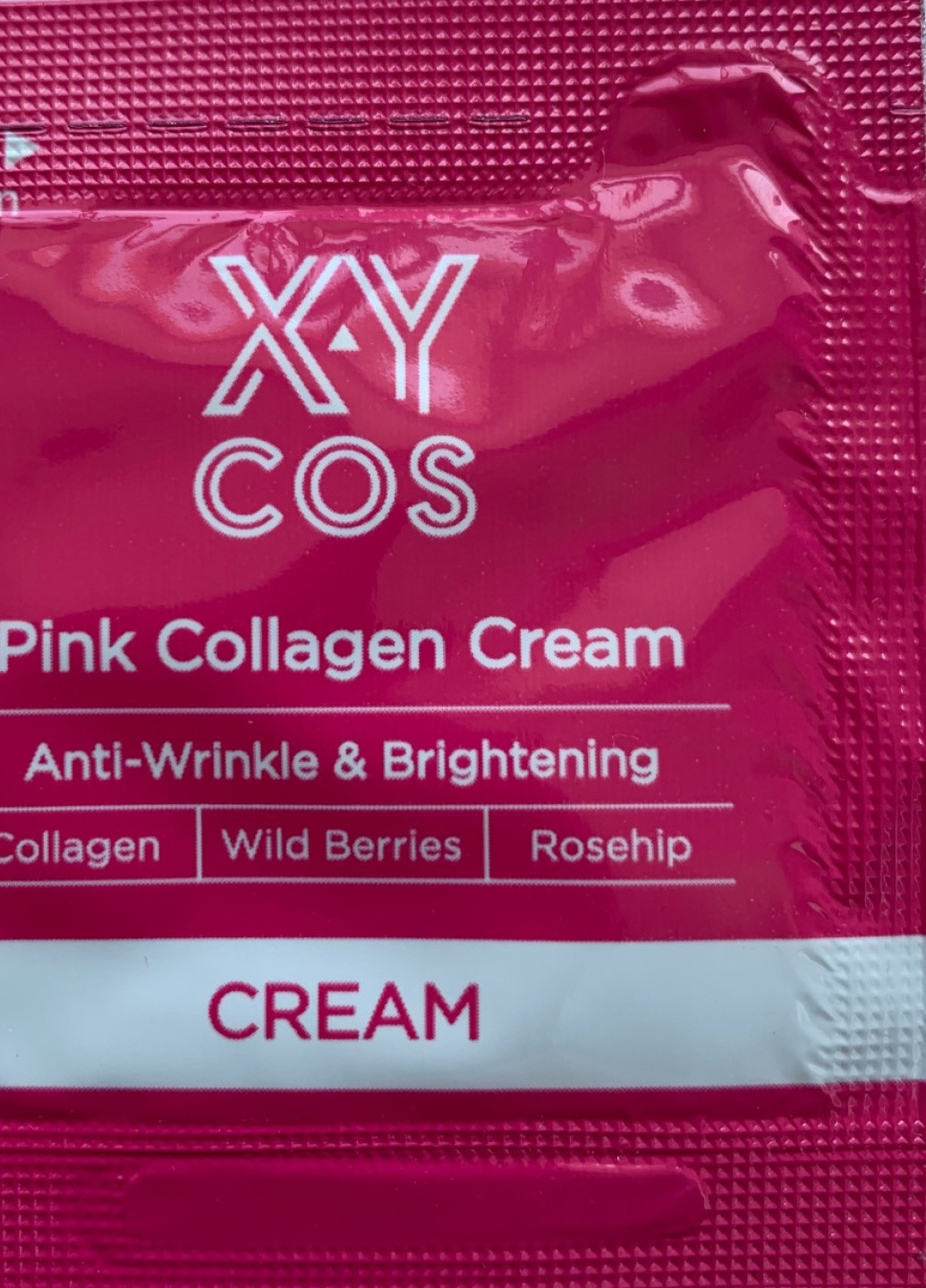 Пробник Зволожуючий крем з колагеном Pink Collagen Cream Pouch, 2 мл XYCOS (251135854)