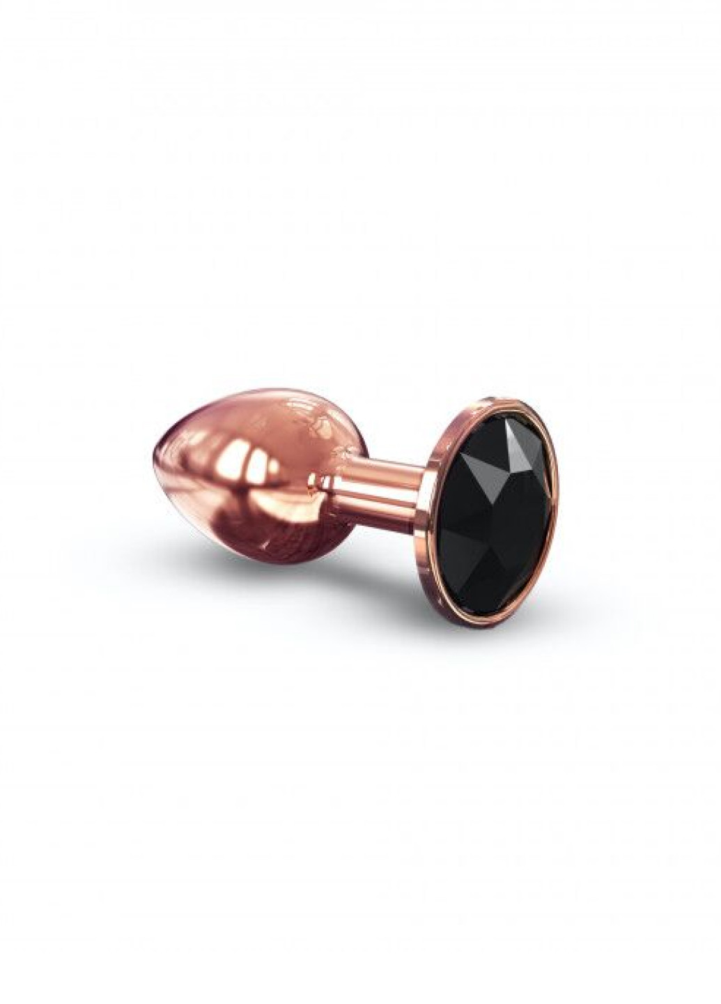 Металлическая анальная пробка с украшением в виде кристалла - Diamond Plug S Dorcel (252313651)
