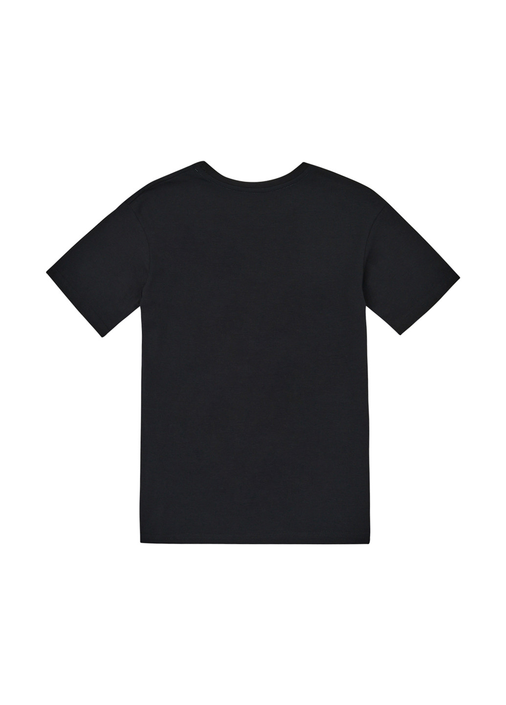 Чорна літня футболка O! clothing