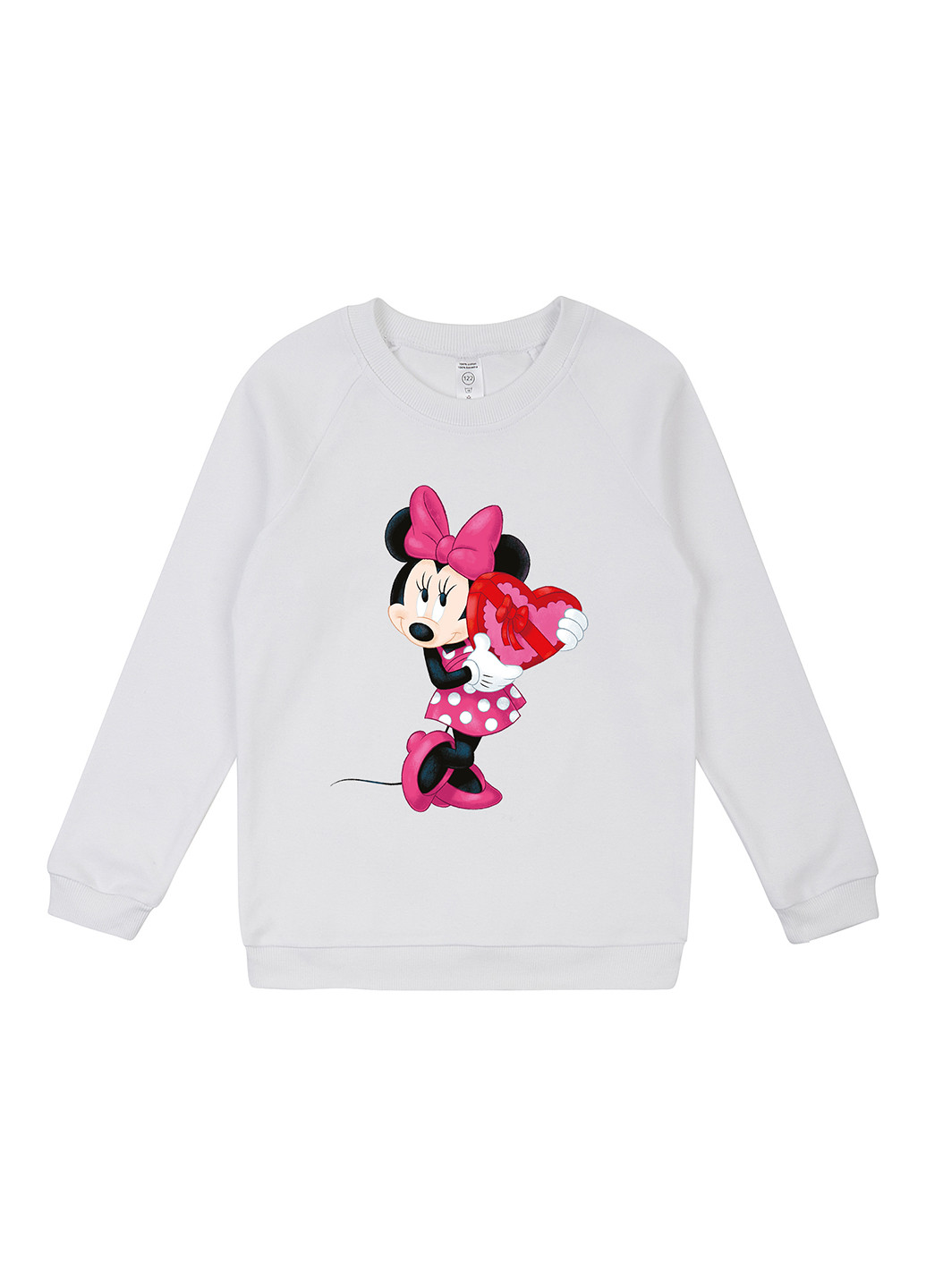 Garnamama свитшот персонажи белый кэжуал хлопок, интерлок