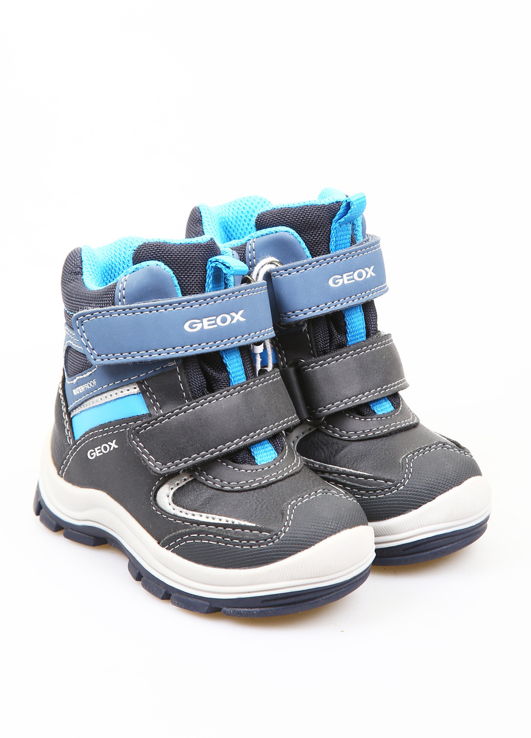 Темно-синие кэжуал осенние ботинки Geox