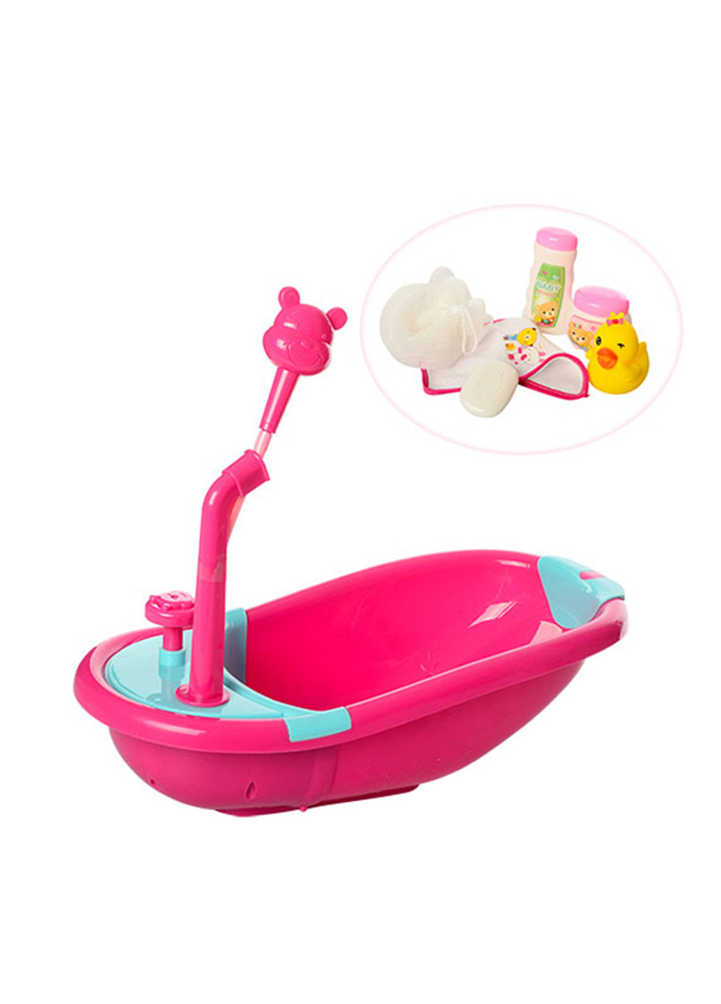 Ваночка для пупса, 27х45х13 см No Brand (251885673)