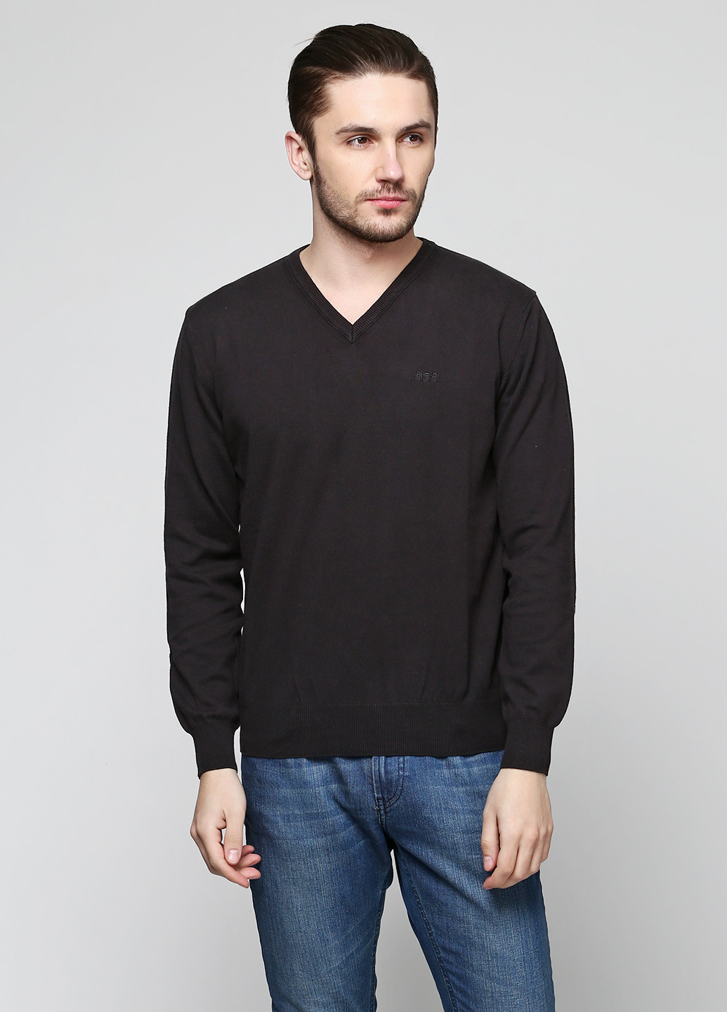 Чорний демісезонний пуловер пуловер Barbieri