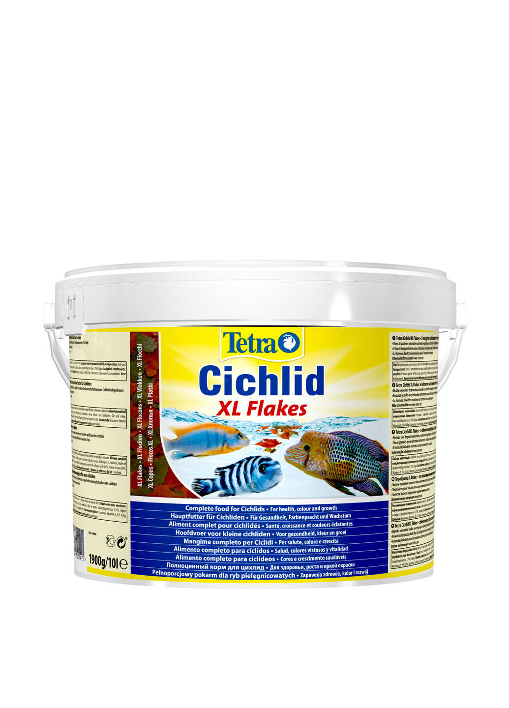 Корм Cichlid XL 10 л/1,9 кг Tetra (251136442)