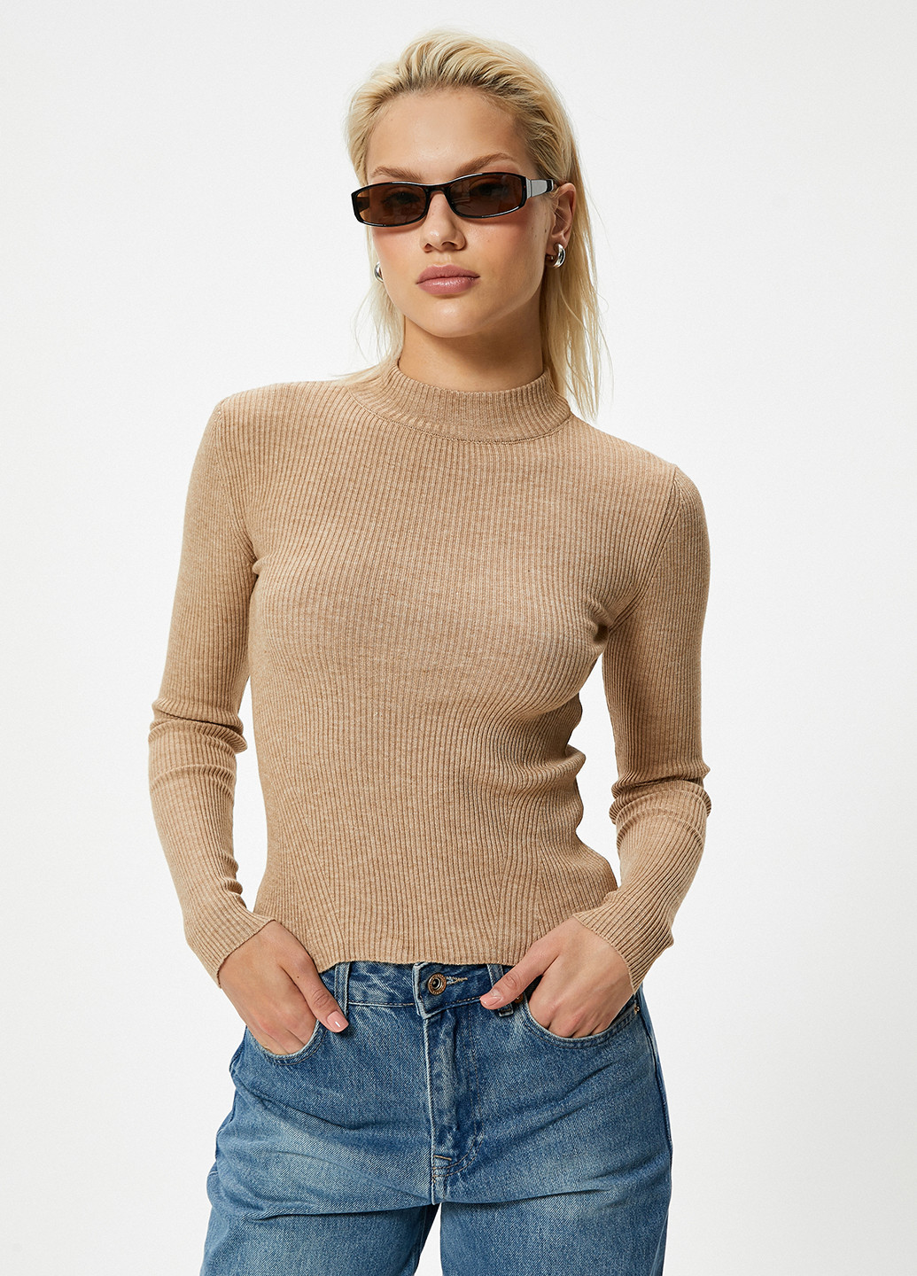 Бежевый демисезонный джемпер джемпер KOTON