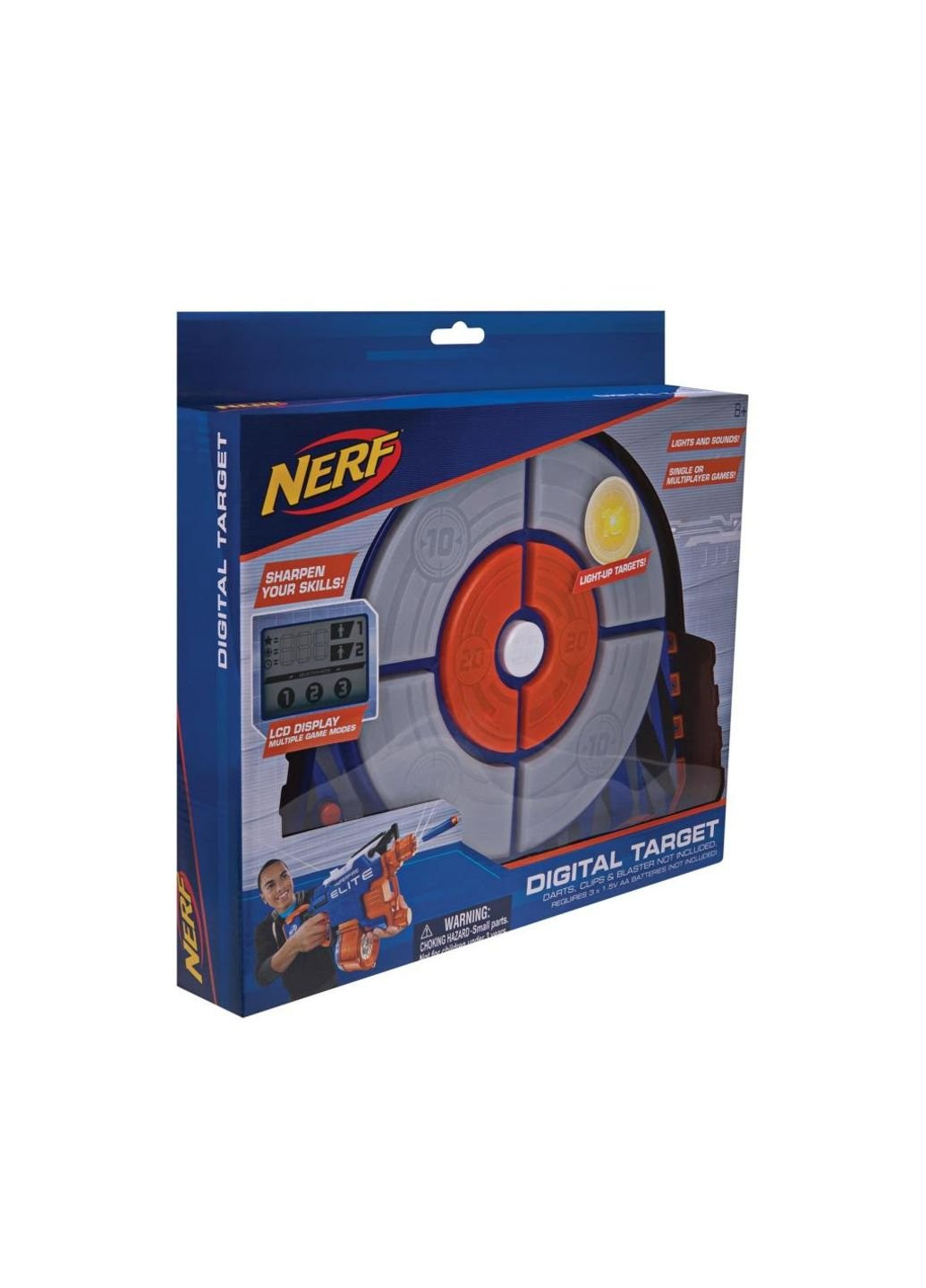 Іграшкова зброя Jazwares Nerf Nerf Elite Strike and Score Digital Target (NER0156) No Brand (254068977)