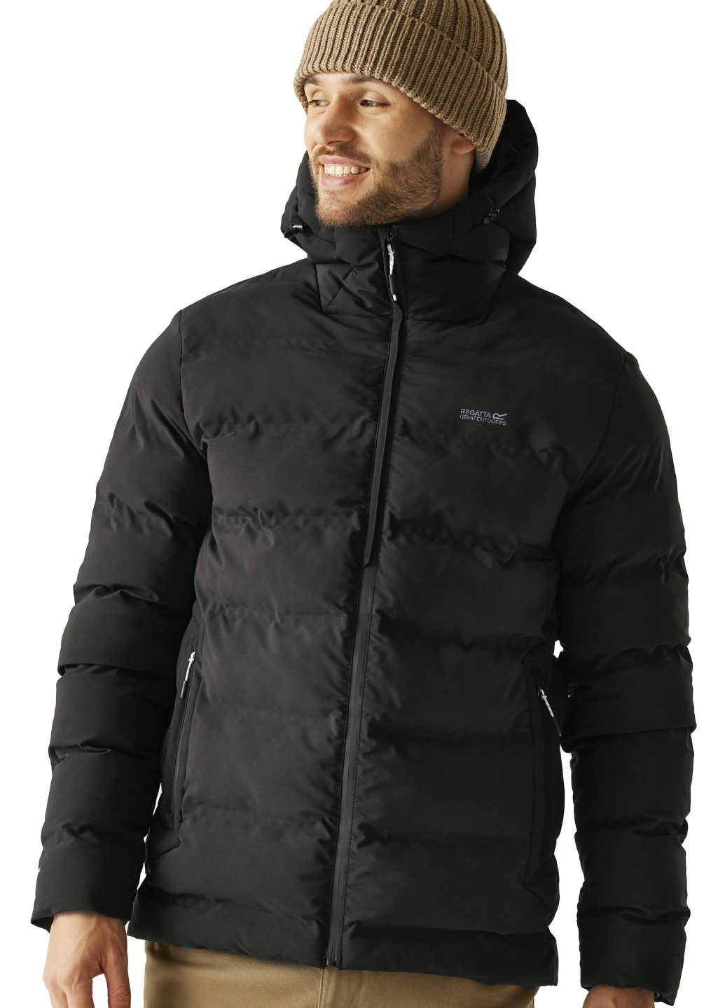Чорна зимня куртка Regatta