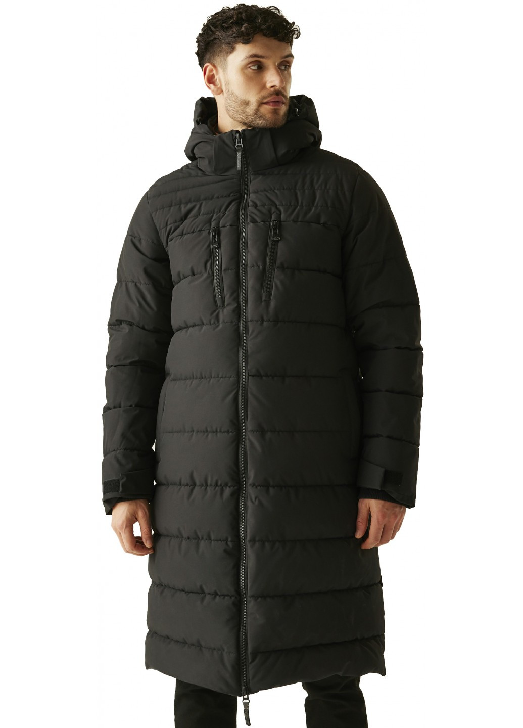 Черная зимняя куртка Regatta