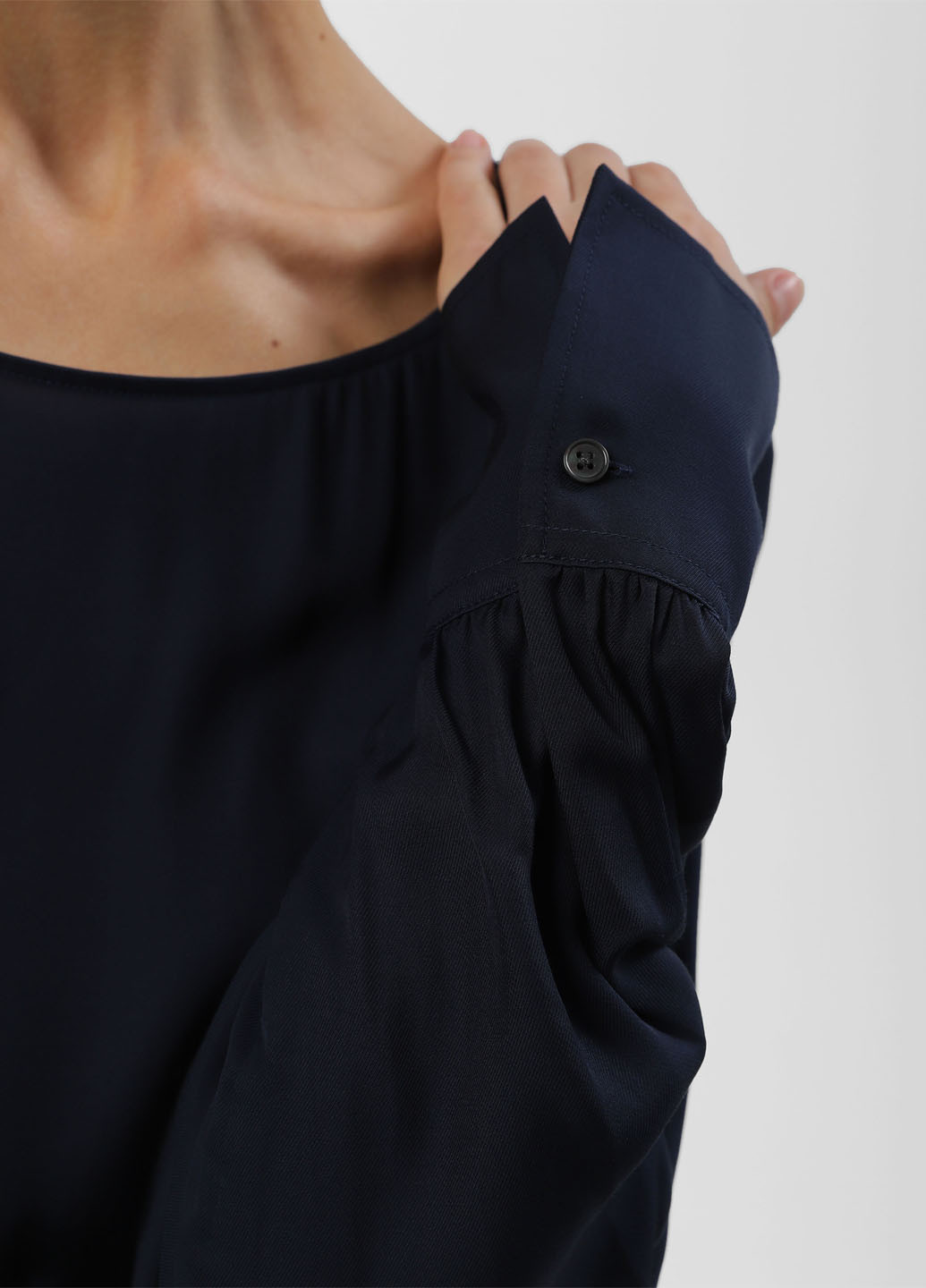 Темно-синя кежуал сукня Marc O'Polo однотонна