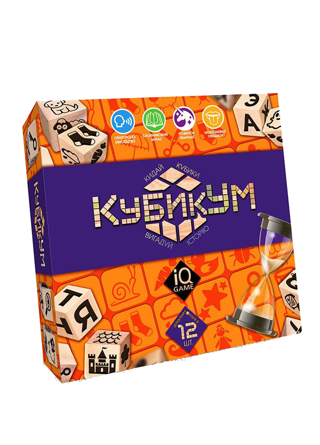 Настольная игра КубикУм украинский язык Kimi (236402985)