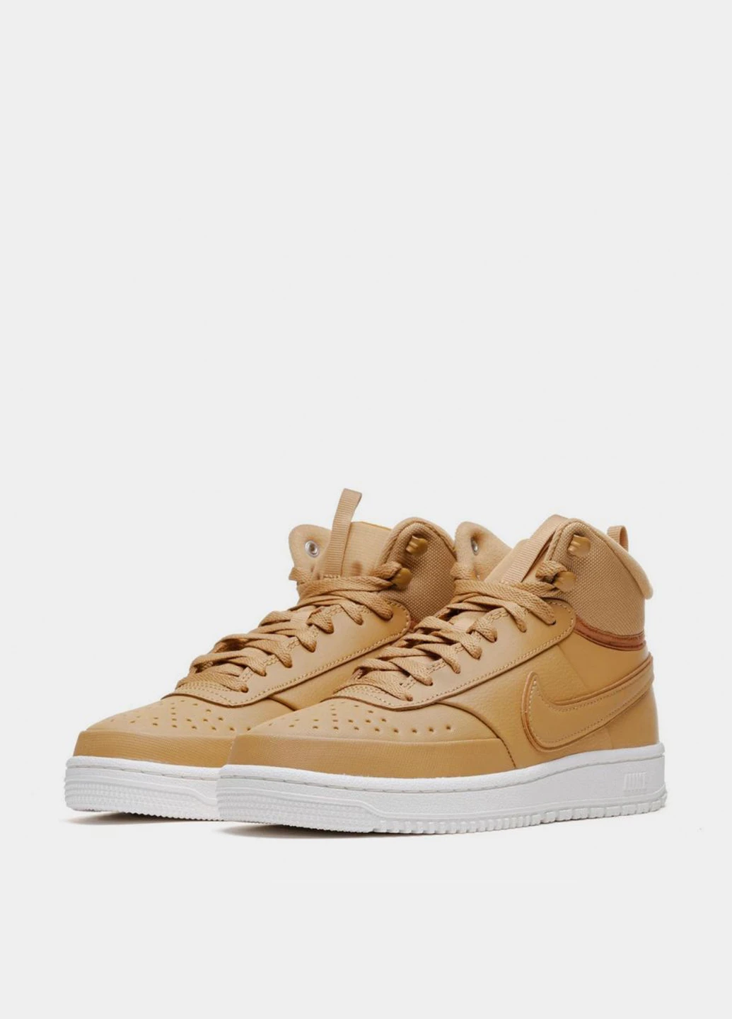 Темно-бежеві кросівки dr7882-700 демісезон Nike Court Vision Mid Winter