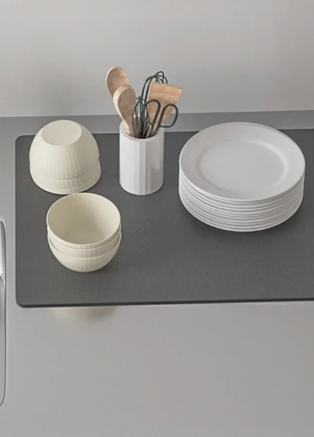 Килимок для сушіння посуду, 29х39 см Forus (306368979)